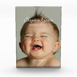 Fecha del nombre de la foto personal