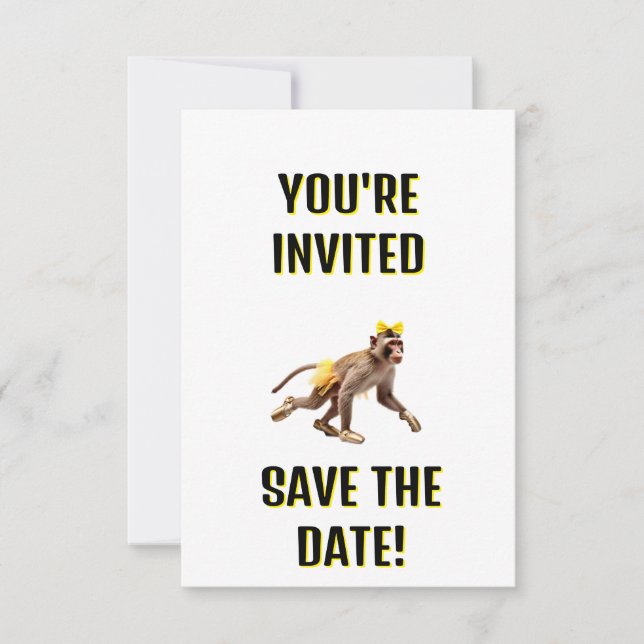 Fecha ¡ESTÁS INVITADO! Reserva la fecha! (Anverso)