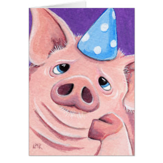FED encima del cerdo que lleva un ilustracion del