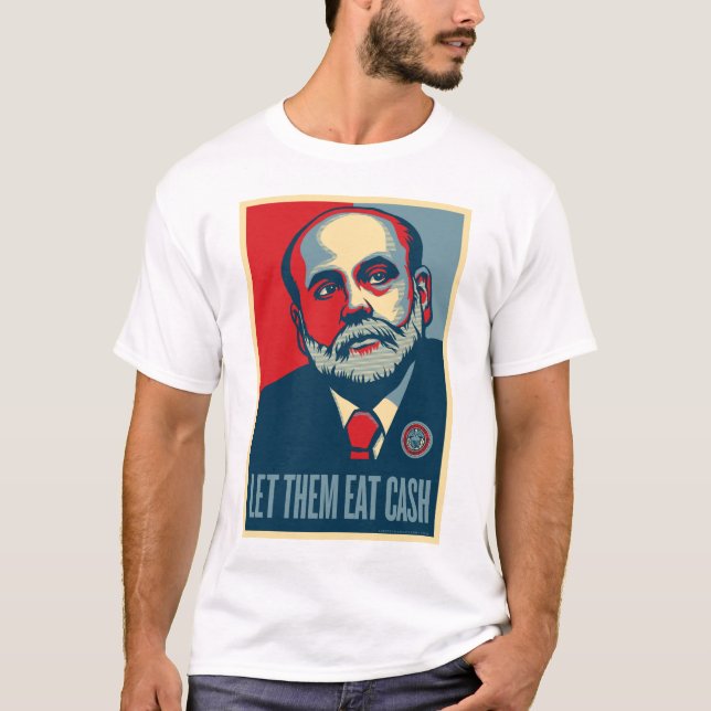 Federal Reserve preside la camisa de Ben Bernanke (Anverso)