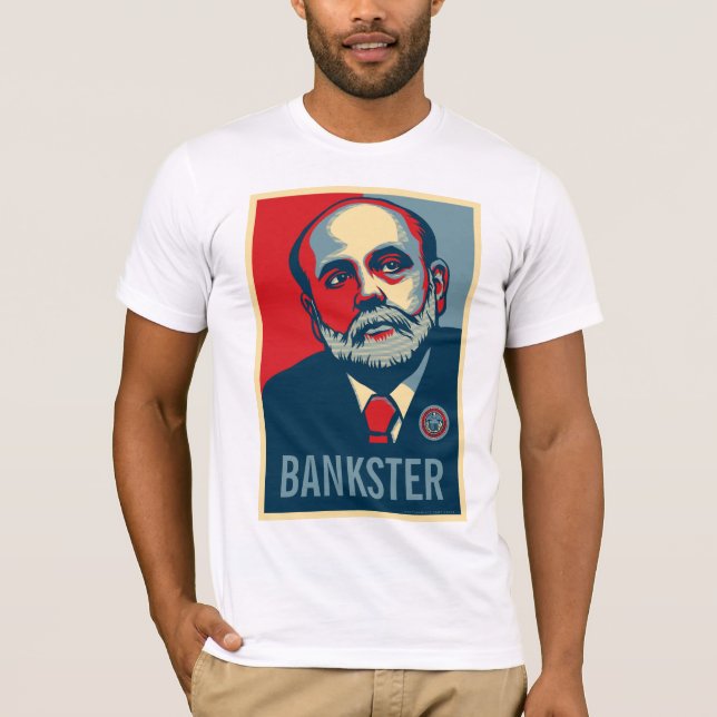 Federal Reserve preside la camisa de Ben Bernanke (Anverso)