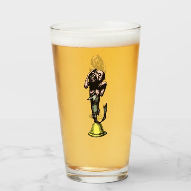 Feejee Mermaid Pint Glass (Anverso (lleno))
