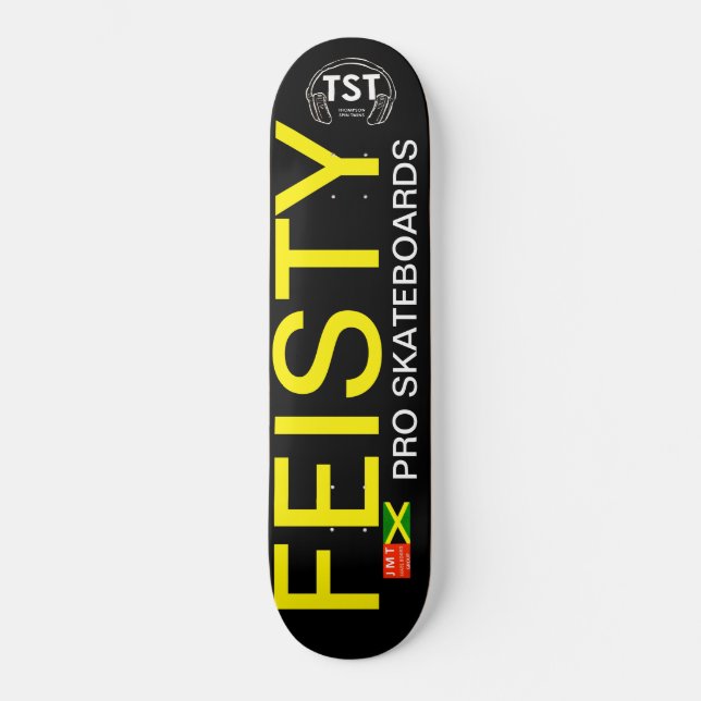 FEISTY SKATEBOARDS / JMT USA (Anverso)