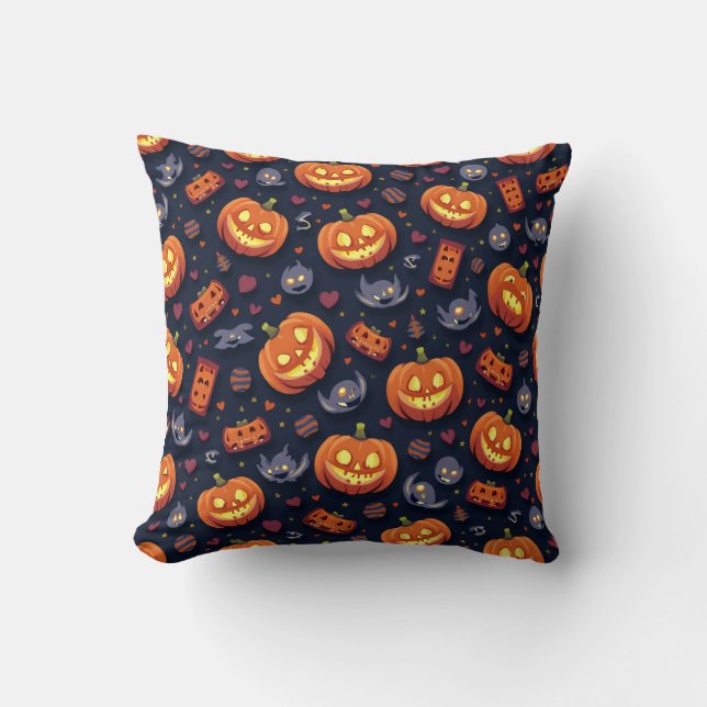 Felices almohadas de Halloween (Anverso)