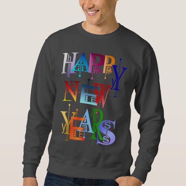 Felices Año Nuevo de camisetas (Anverso)