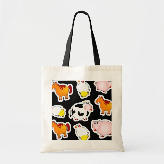 Felices antecedentes de granja, bolso (Frente)