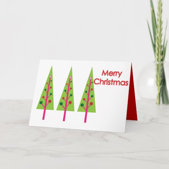 Felices Árboles de Navidad (Anverso)