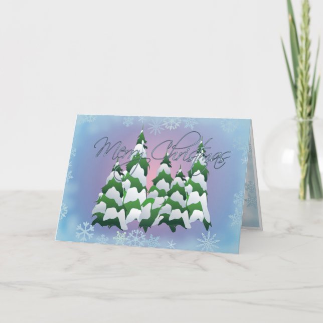 FELICES ÁRBOLES DE NAVIDAD de SHARON SHARPE (Anverso)