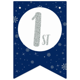 Felices Banderas de Bunting de Cumpleaños - Niño P