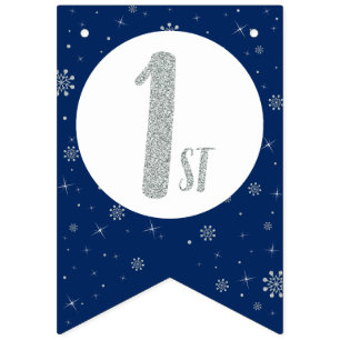 Felices Banderas de Bunting de Cumpleaños - Niño P