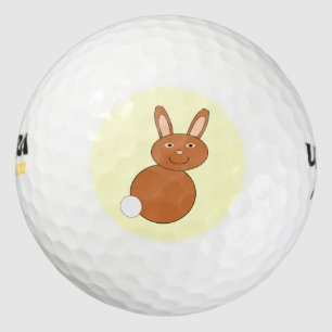 Felices Bolas de Golf de Bunny de Pascua