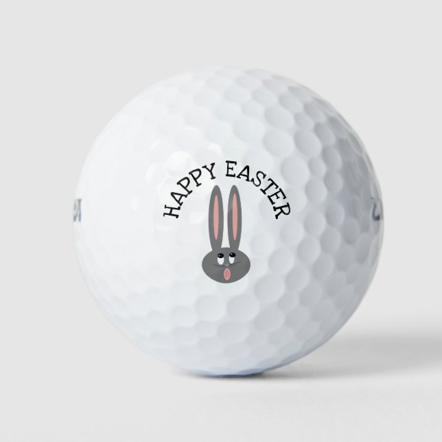 Felices Bolas de Golf de Pascua (Anverso)