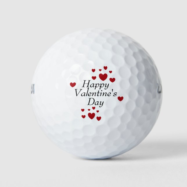 Felices bolas de golf de San Valentín (Anverso)