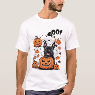 Felices Camisetas de Halloween, educados y asustad