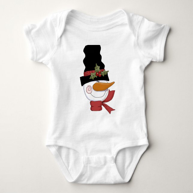Felices camisetas y regalos de Snowman (Anverso)