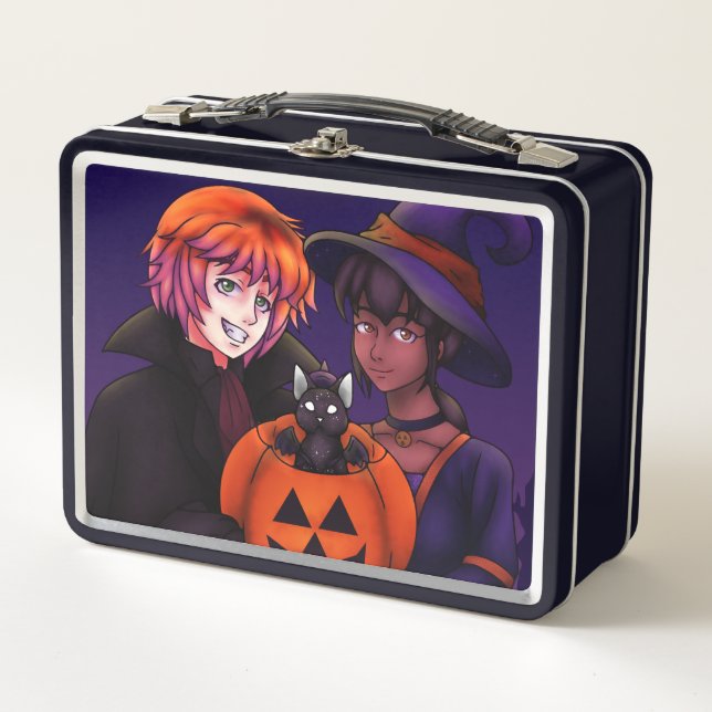 Felices disfraces de Halloween (Anverso)