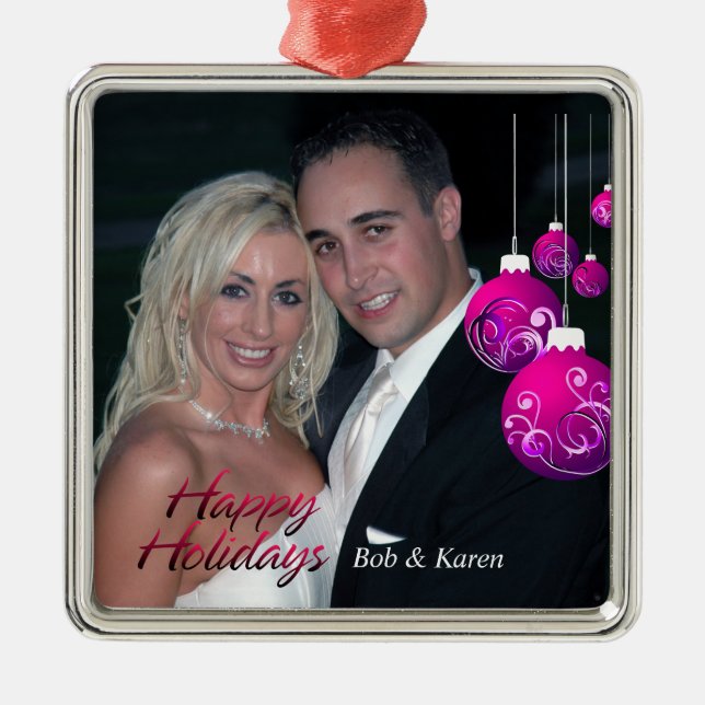 Felices Fiestas 2B Ornamento (Frente)
