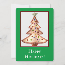 Felices Fiestas Arte de Árbol de Navidad