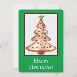 Felices Fiestas Arte de Árbol de Navidad