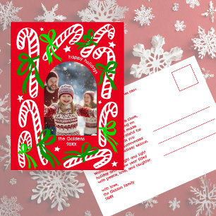 Felices Fiestas Caramelos de Navidad FOTO PERSONAL