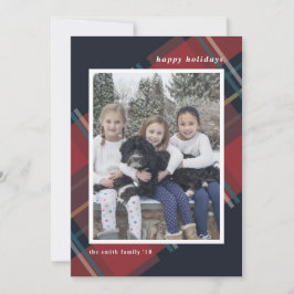 Felices Fiestas Cuadro de Navidad Personalizado a