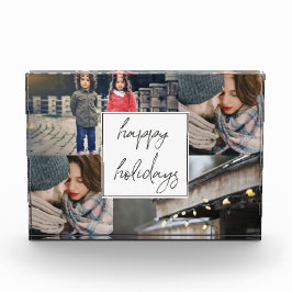 Felices fiestas cuatro Collages de fotos