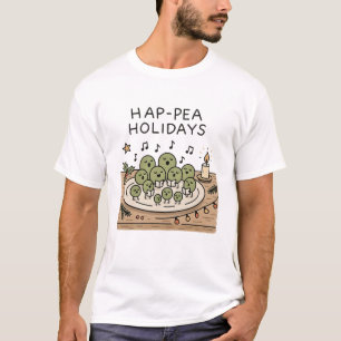 Felices Fiestas de la Hap-pea - Camiseta Divertida