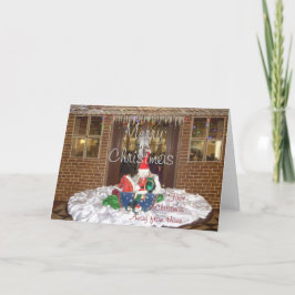 Felices fiestas de Navidad lejos de casa Inspirado
