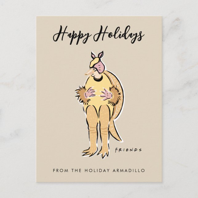 Felices fiestas del Armadillo de Navidad (Anverso)