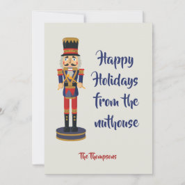 Felices Fiestas desde el humorista nutcracker