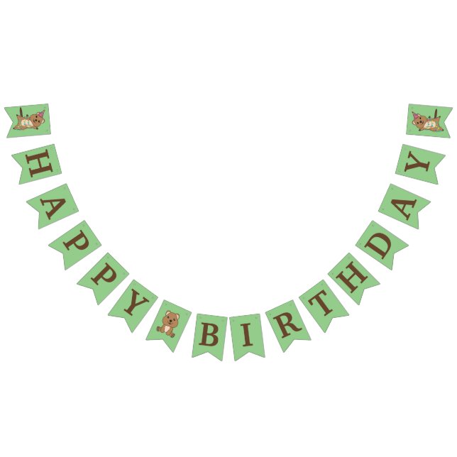 Felices fiestas en Quokka Fiesta Banderas de Bunti (Todo)