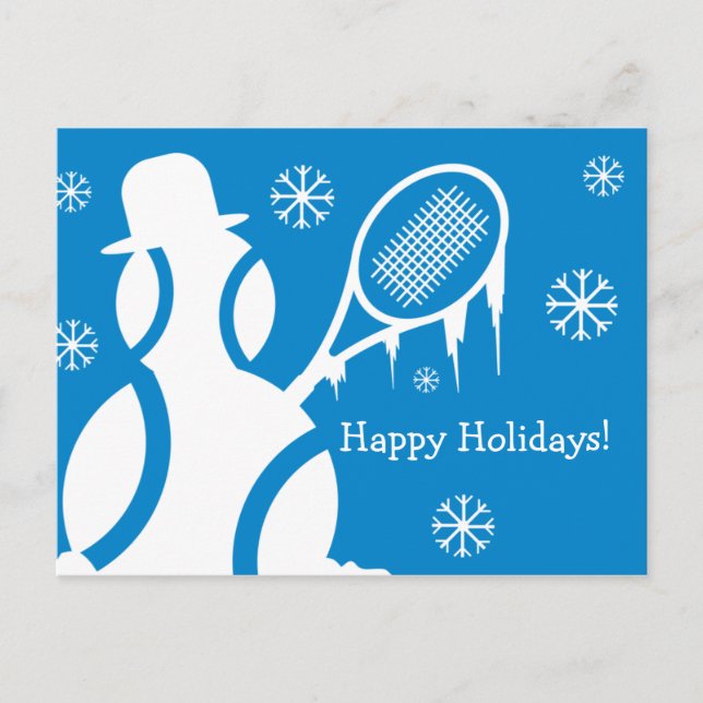Felices Fiestas Feliz Navidad tenis de nieve (Anverso)