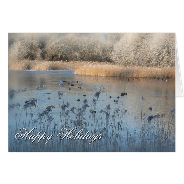 Felices fiestas Frost (Anverso (Horizontal))