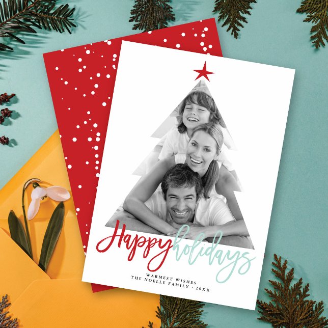 Felices Fiestas Guión Árbol de Navidad Foto de rec (Subido por el creador)