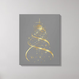 Felices fiestas - Lienzo envuelto