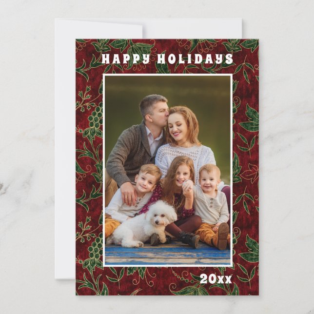 Felices fiestas Moda Festividades Navidad Familia  (Anverso)