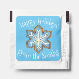 Felices fiestas Navidades Hanukkah Snowflake Cooki
