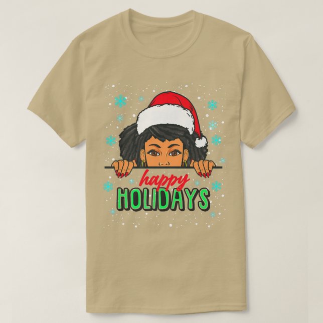 Felices fiestas Navidades Pajama Ugly Xmas Sweater (Diseño del anverso)