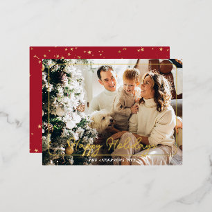 Felices Fiestas, Nombre de la Foto Tarjeta Postal