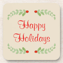 Felices Fiestas Posavasos de Acebo