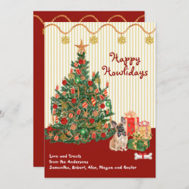 Felices Fiestas: Presenta un árbol de perros de Bu