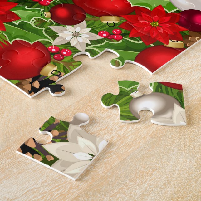 Felices Fiestas Rompecabezas (Lado)