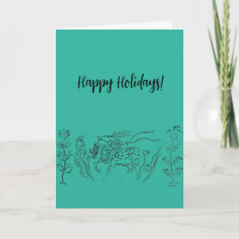 ¡Felices Fiestas! Tarjeta de personalizable
