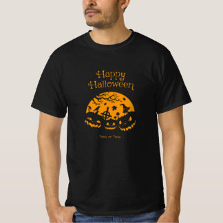 Felices imágenes de Halloween camisetas de moda y
