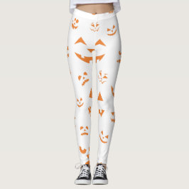 Felices Leggings De Halloween Para La Moda De Las 