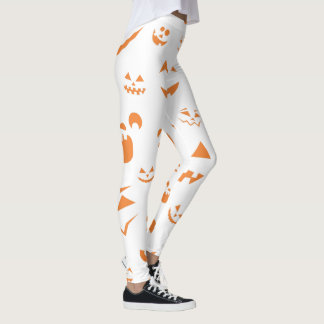 Felices Leggings De Halloween Para La Moda De Las 