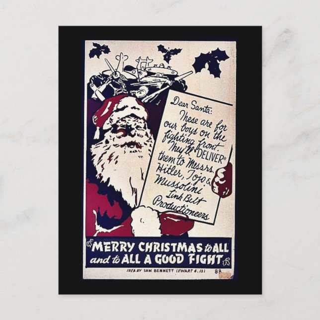 Felices Navidad a todos (Anverso)
