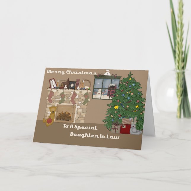 Felices Navidad a una nuera especial (Anverso)