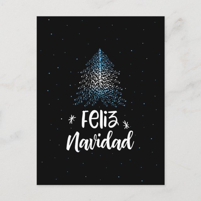 Felices Navidad con la bandera de la Argentina (Anverso)