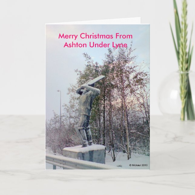 Felices Navidad de Ashton debajo de Lyne (Anverso)